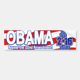 Presidentval Obama 2016 Bildekal