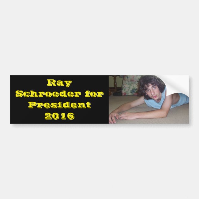 Presidentvalbildekal Bildekal (Framsidan)