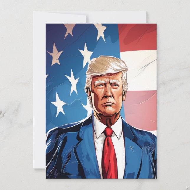 Presidentvalet i Firande Inbjudningar (Framsida)