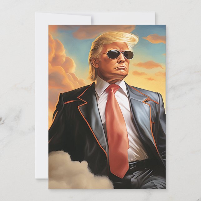 Presidentvalet i Firande Inbjudningar (Framsida)