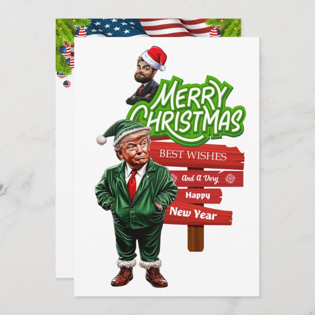 Presidentvalsuppståndelsefirande Inbjudningar (Fram/baksida)