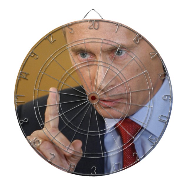 PresidentVladimir Putin Bullseye Darttavla (Framsidan)