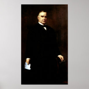 PresidentWilliam McKinley målning Poster