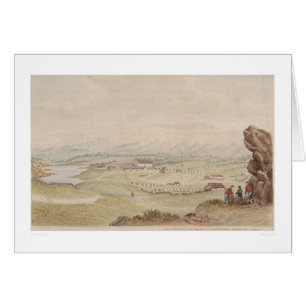 Presidioen och puebloen av Monterey (1104) Hälsningskort