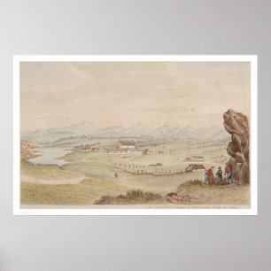 Presidioen och puebloen av Monterey (1104) Poster