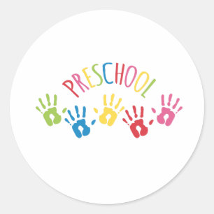 Preskool Runt Klistermärke