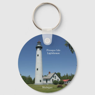 Presque Isle Lighthouse-nyckelring Nyckelring