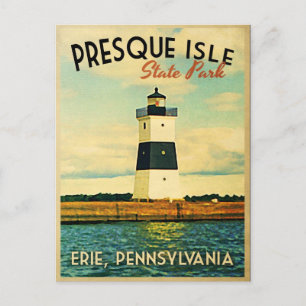 Presque Isle Lighthouse Vykort