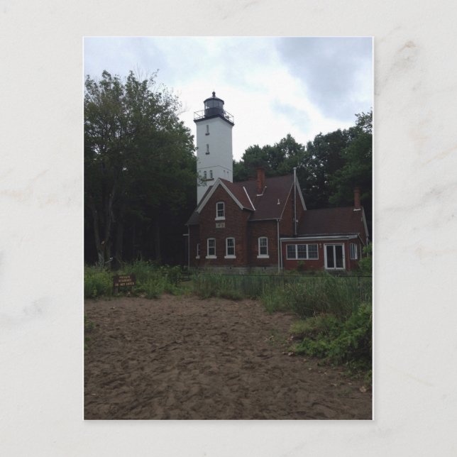 Presque Isle Lighthouse Vykort (Framsida)