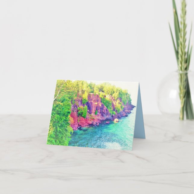 PRESQUE ISLE SMALL GREETARD KORT (Framsida)