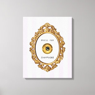 Press for Champagne   Canvastryck