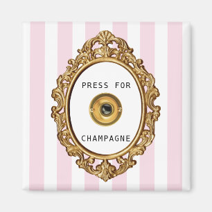 Press for Champagne ROSA RAND Magnet