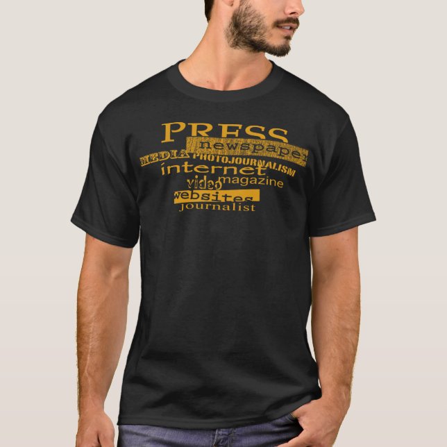 Press T-shirt (Framsida)