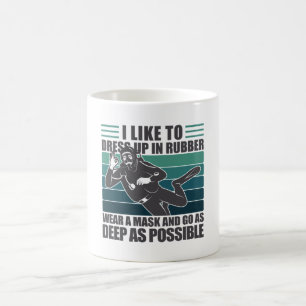 Pressa upp i gummidykare kaffemugg