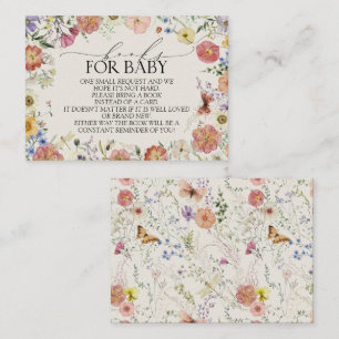 Pressad Blomma Barnkalas Böcker För Bebis Tilläggskort