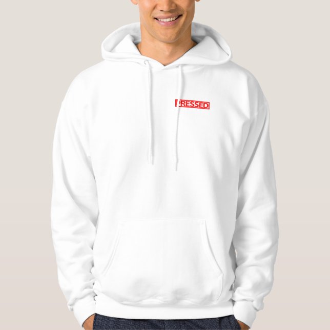 Pressad Frimärke Hoodie (Framsida)