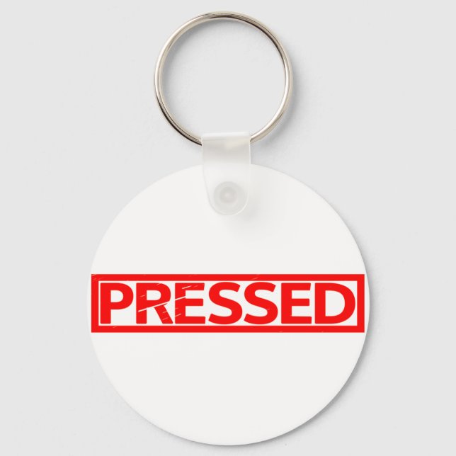 Pressad Frimärke Nyckelring (Framsida)