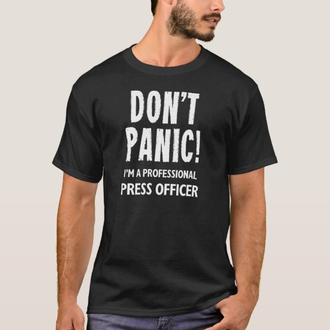 Pressansvarig T Shirt (Framsida)