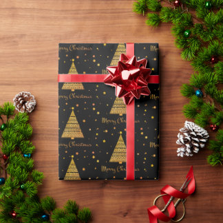 Pressbyte för julgran presentpapper