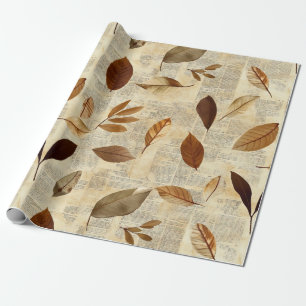 Pressed Leaf Harmony – Vintage Botanical (6) Presentpapper