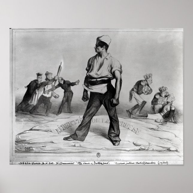 Pressfrihet Poster (Framsidan)