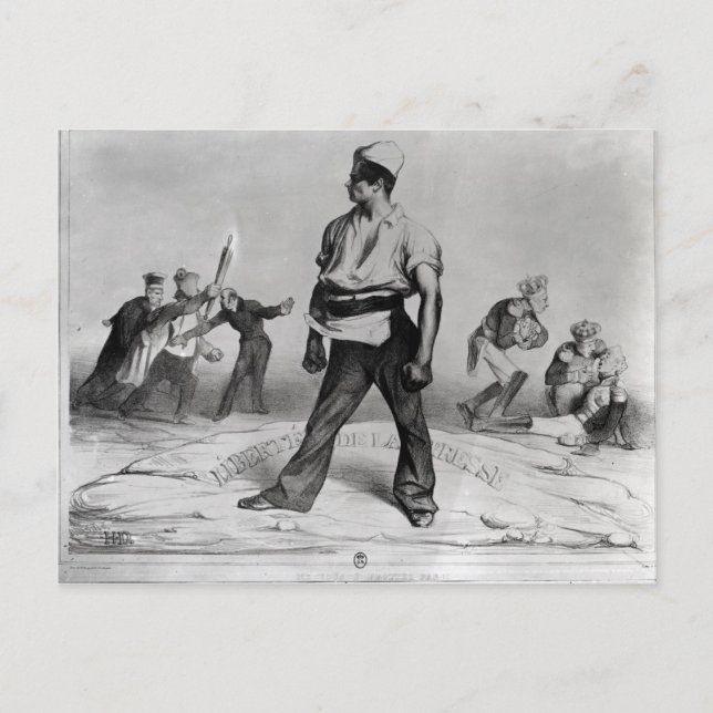 Pressfrihet Vykort (Framsida)