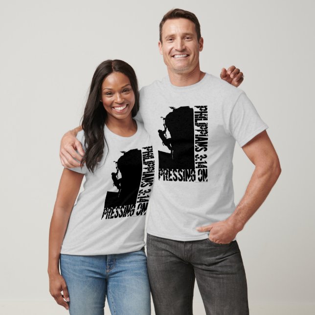 Pressning på filippinier 3:14 Klimatsjöfart i Sten T-shirt (Unisex)