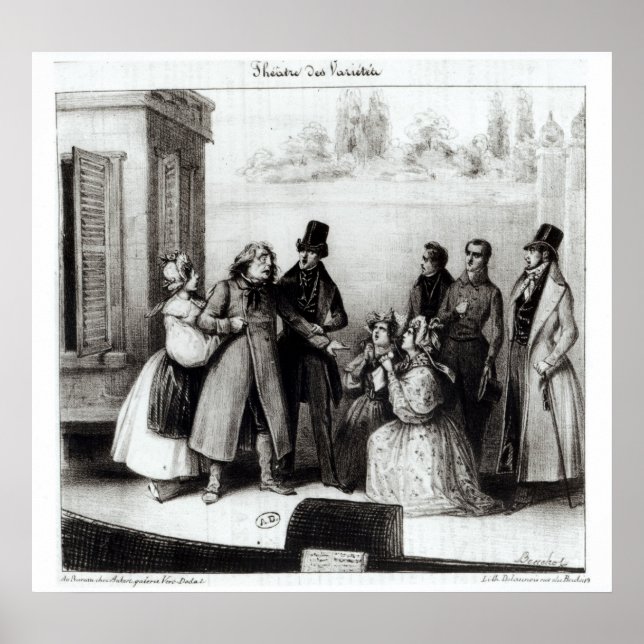 Prestanda för Le Pere Goriot Poster (Framsidan)