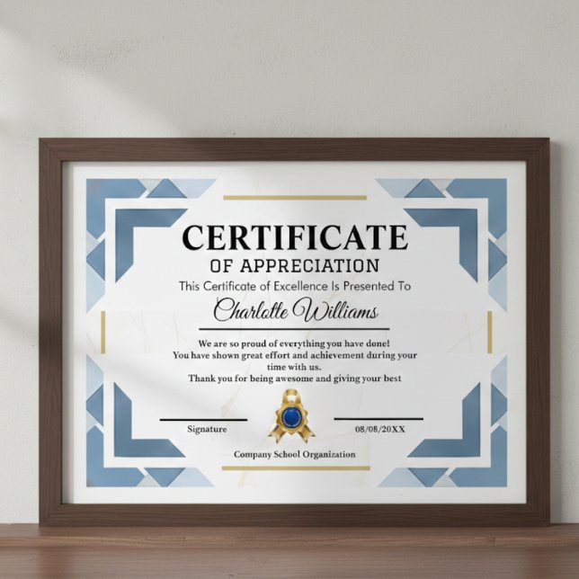 Prestationcertifikat för barn tilläggskort (Skapare uppladdad)