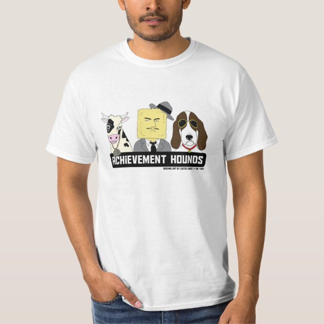 Prestationen jagar den huvudsakliga tee (Framsida)