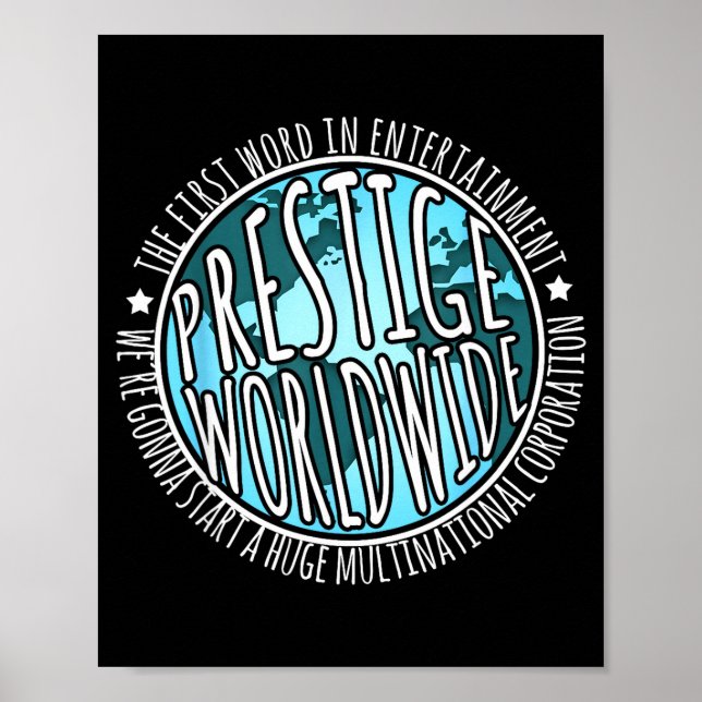 Prestige Worldwide Entertainment Funny Movie Quote Poster (Framsidan)