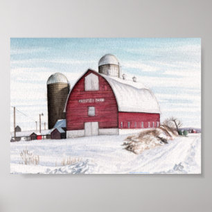 Prestleys Barn Poster