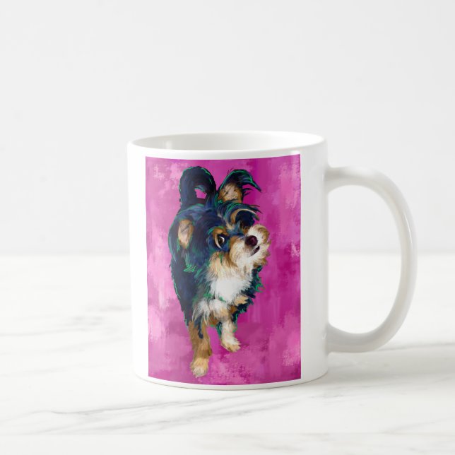 Preston ÄLSKAR JAG MIN GRANDPUPPY! Kaffemugg (Höger)