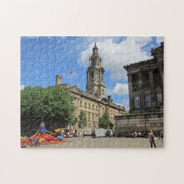 Preston citycenter. pussel (Horisontell)