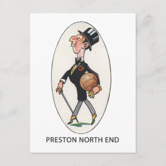 Preston North End Football Klubb Vykort