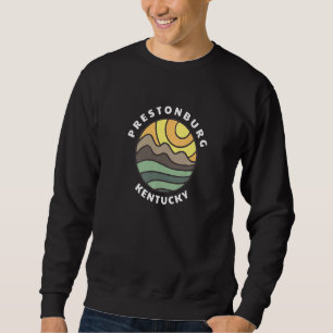 Prestonburg Kentucky KY Bergsemester Souvenir Lång Ärmad Tröja
