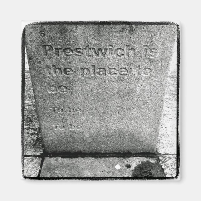 Prestwich är ställe att vara... magnet (Framsidan)