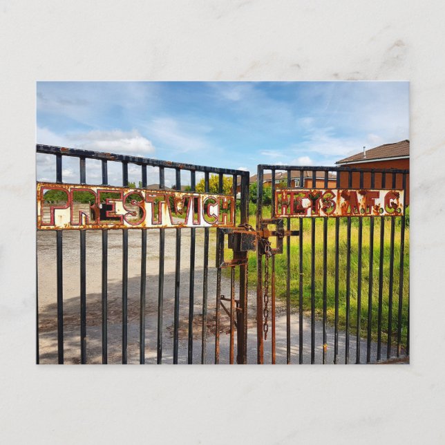 Prestwich Heys AFC-vykort Vykort (Framsida)