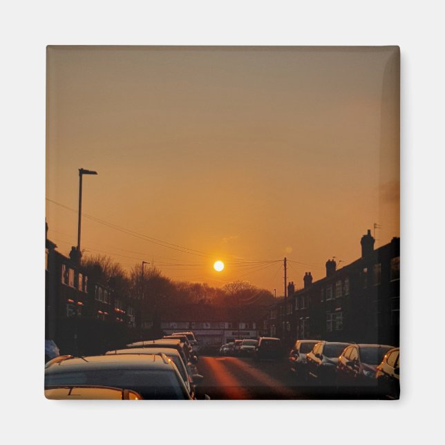 Prestwich Sunset Magnet (Framsidan)