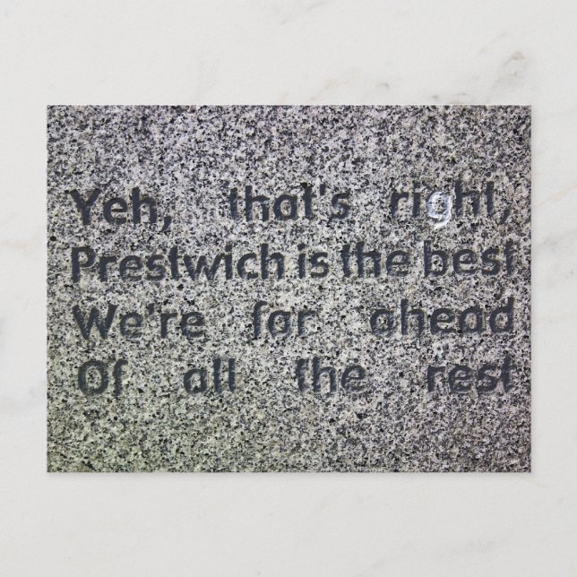 Prestwich vykort (Framsida)