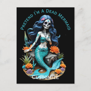 Pretend I'm A Dead Mermaid Thunder_Cove Vykort