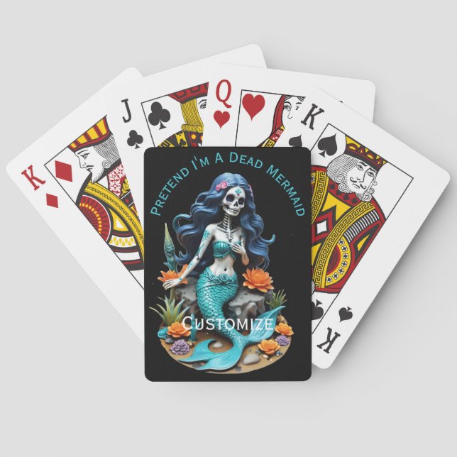 Pretend I'm A Dead Mermaid Thunder_Covebukt Casinokort (Baksidan)