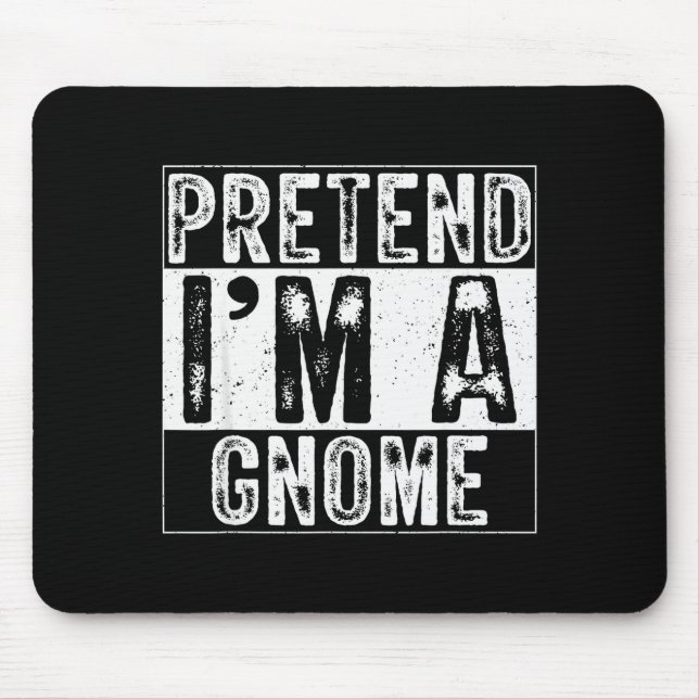Pretend I'm A Gnome Family Women Men Kids Costume  Musmatta (Framsidan)