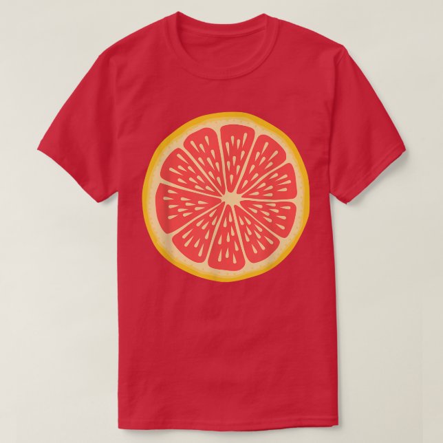 PRETEND I'M A GRAPEFRUIT HALLOWEEN COSTUME RUBY  T SHIRT (Design framsida)