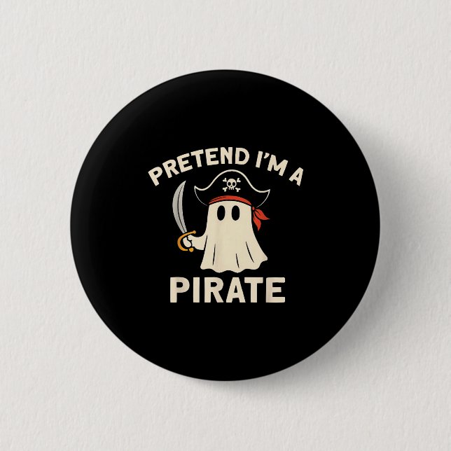 Pretend I'm A Rate Funny Halloween Ghost Costume M Knapp (Framsida)