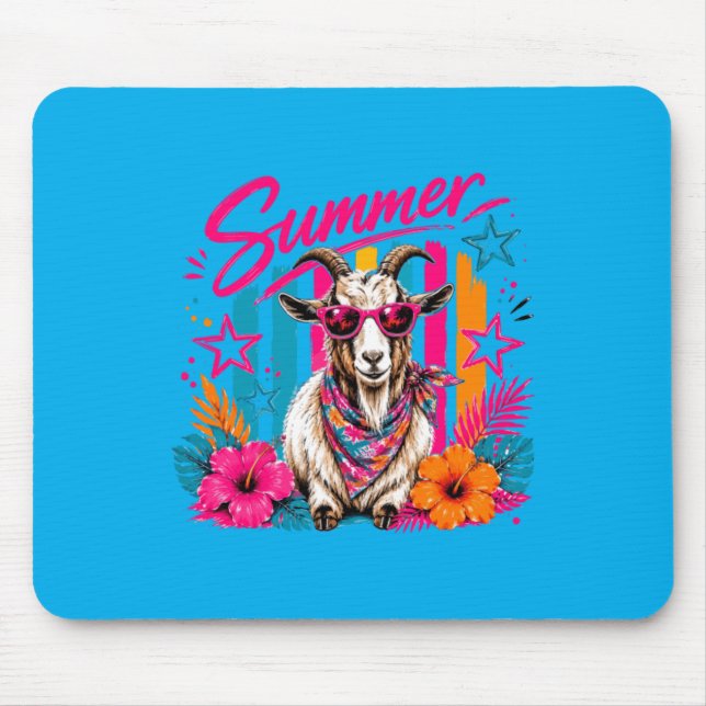 Pretentiös kustgeit sommarrandig retro grafik musmatta (Framsidan)
