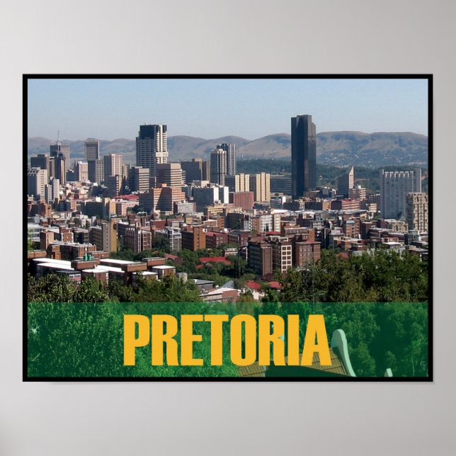 Pretoria, södra Afrikan Poster (Framsidan)
