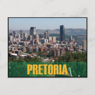 Pretoria, South Afrika Postcard. Vykort