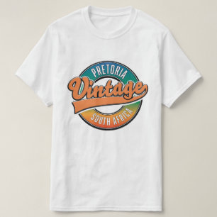 Pretoria South afrika vintage logotyp T Shirt