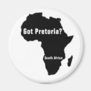 Pretoria Sydafrika T-tröja och etc. Magnet